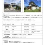 thumbnail of No.1154(修正)／砺波市空き家・空き地情報バンク登録カード（空き家）